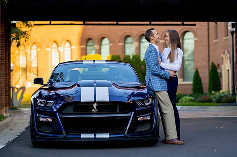 Couple Sitting on GT500